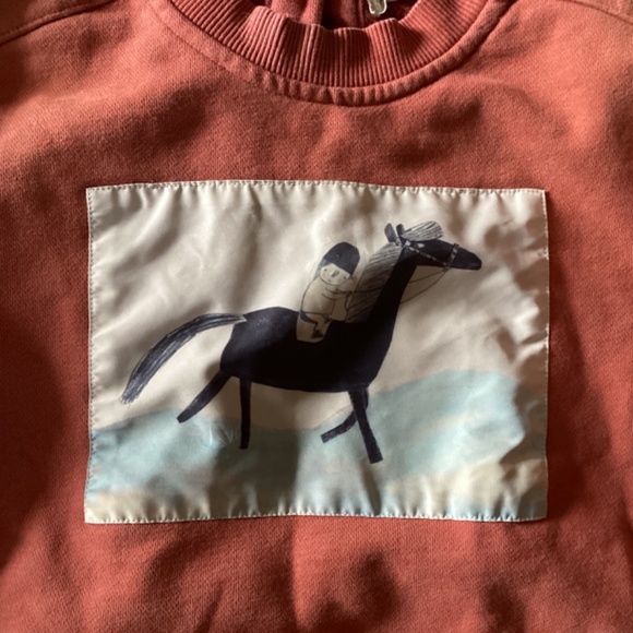 Aimama horse sweatshirt 6t - Picture 2 of 5
